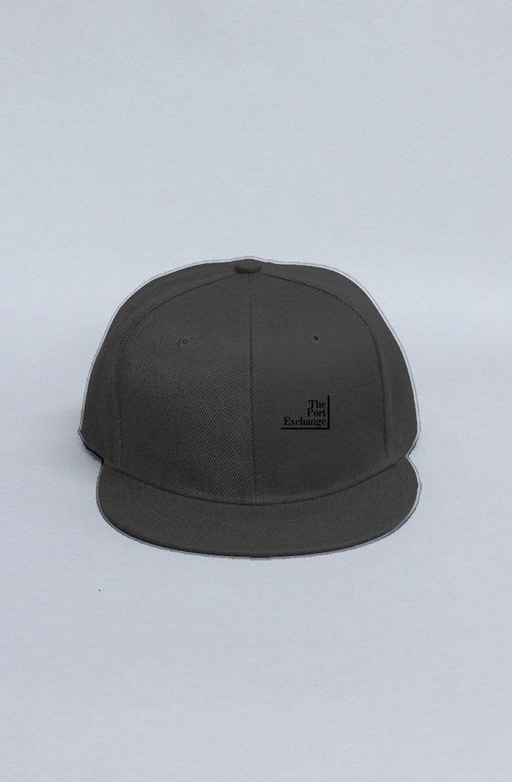 PX Charcoal snapback hat