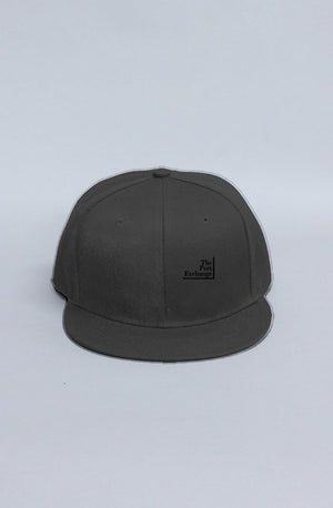 PX Charcoal snapback hat