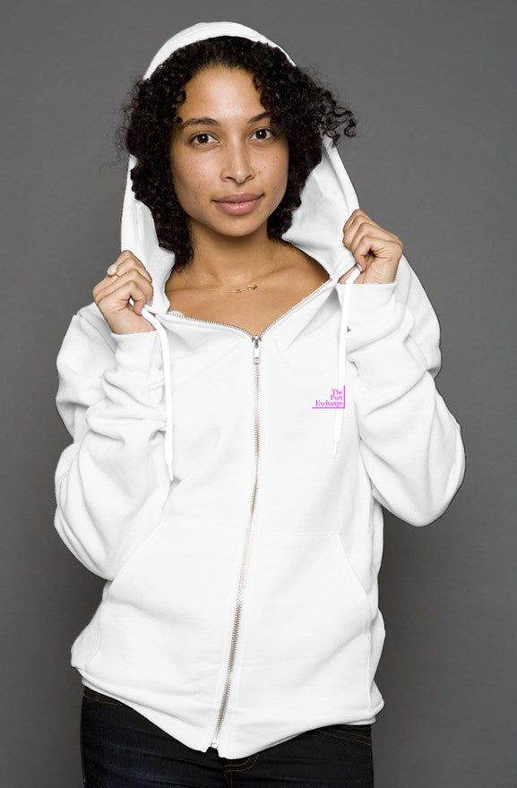 Ladies Plush x zip hoody