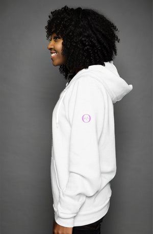 Ladies Plush x zip hoody