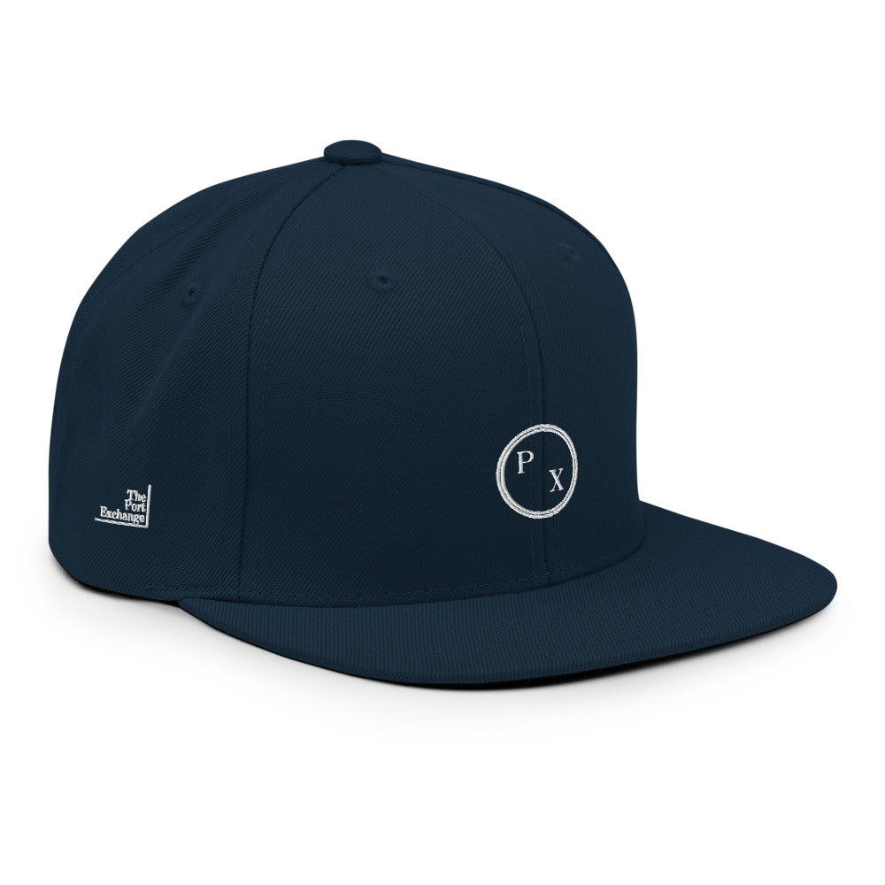 PX Navy Snapback Hat