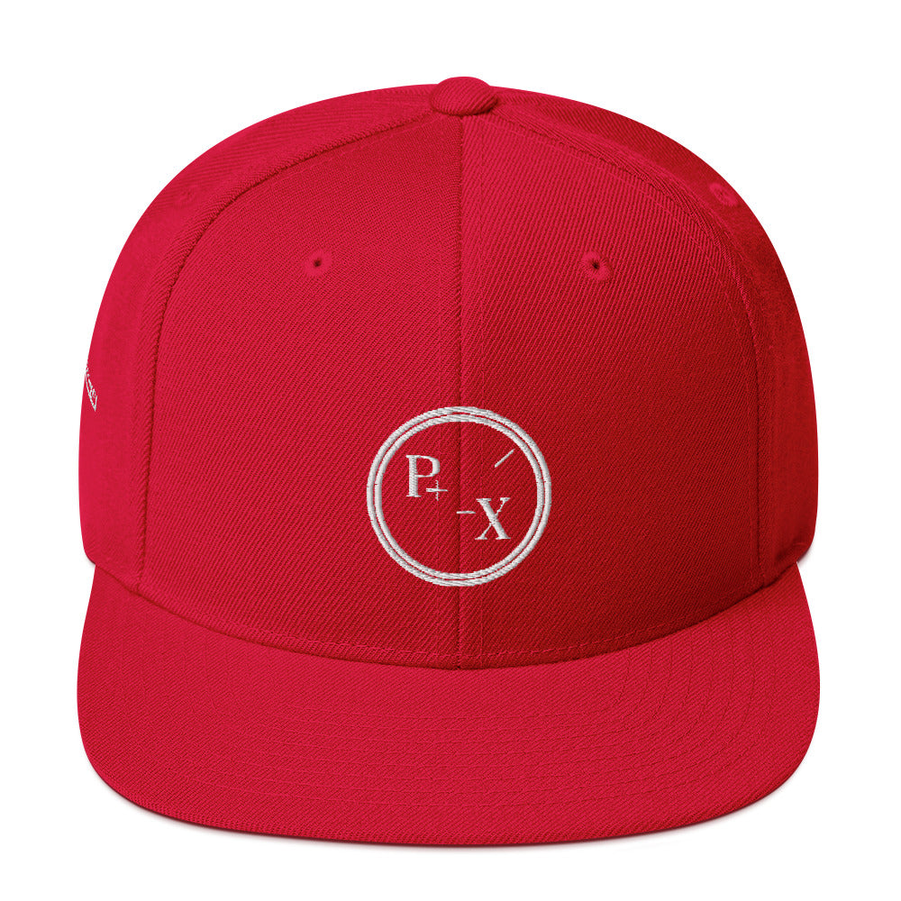 PX +/- Premium Red Snapback Hat