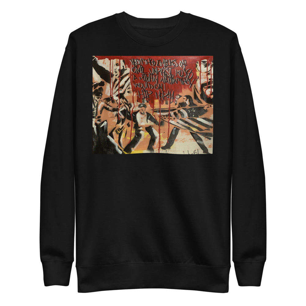 Hip-hop Mighty nation Fleece Pullover