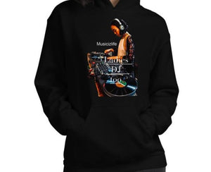 Ladies DJ too Hoodie