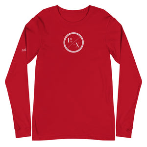 PX +/- Premium Red Long Sleeve Tee