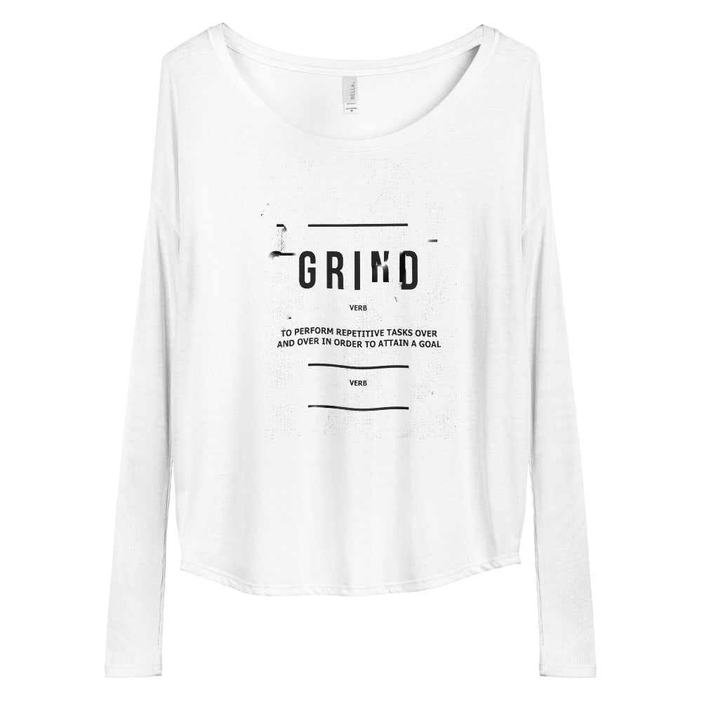 Grind Ladies' Long Sleeve Tee